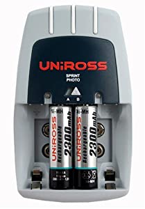 uniross sprint photo battery charger manual